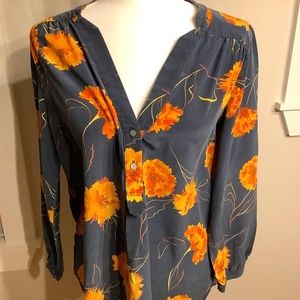 Amour vert silk blouse